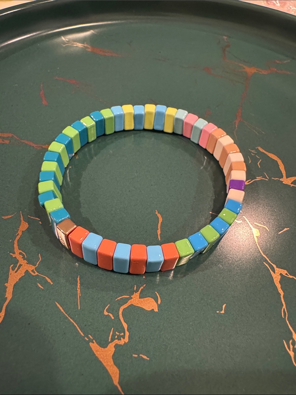Roxanne Assoulin - Rainbow Brite Bit X Bit Colorful Stretch Bracelet